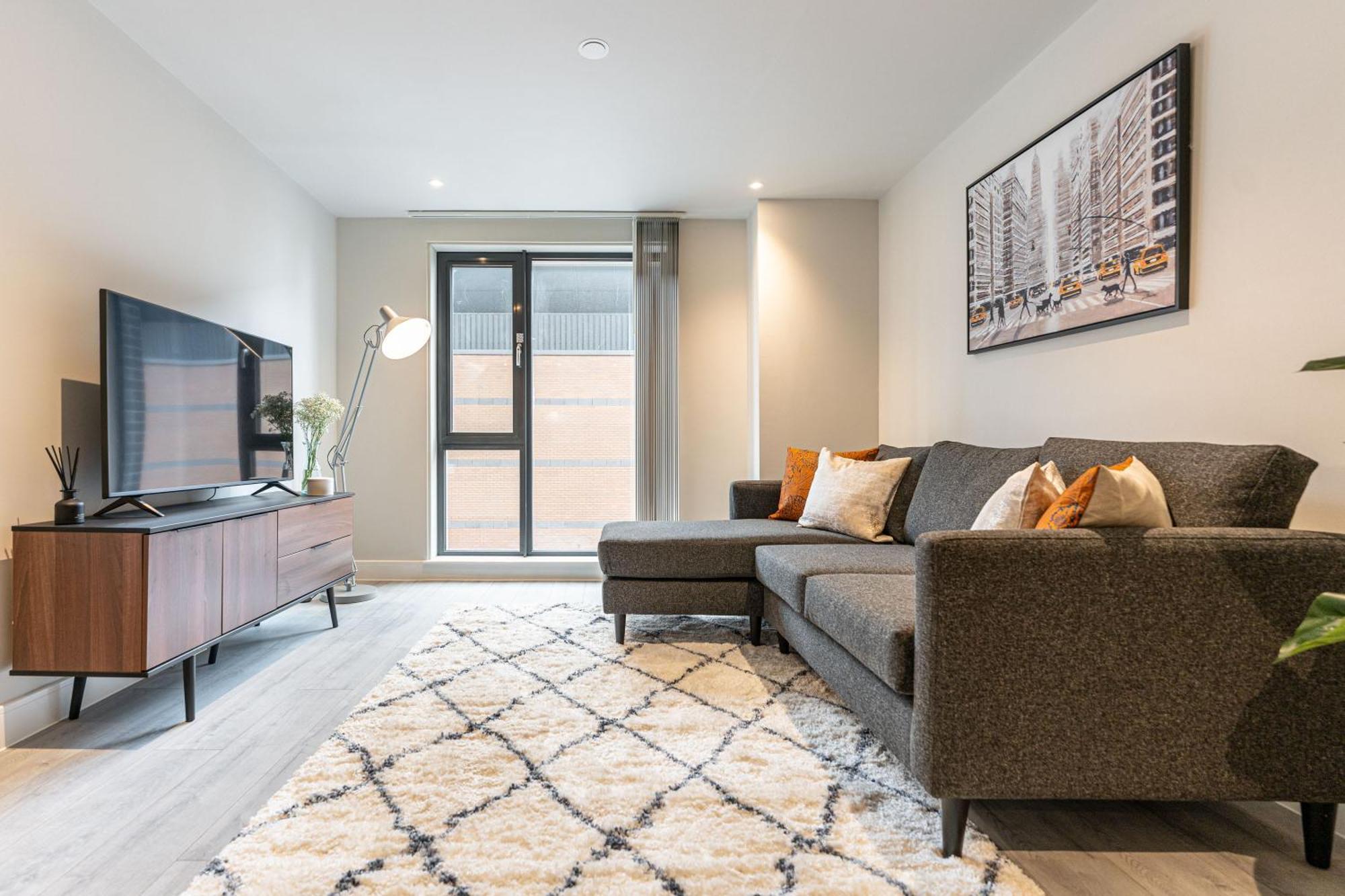 Apartment Stylish 2 Bed 2 Bath In Bmh Centre Birmingham